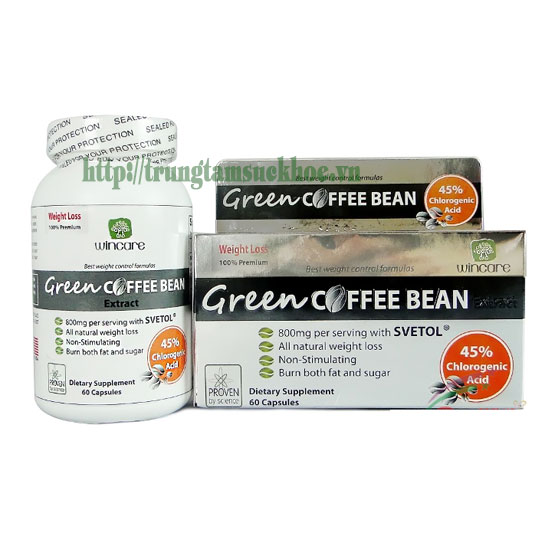 Green Coffee Bean – viên uống giảm cân hiệu quả