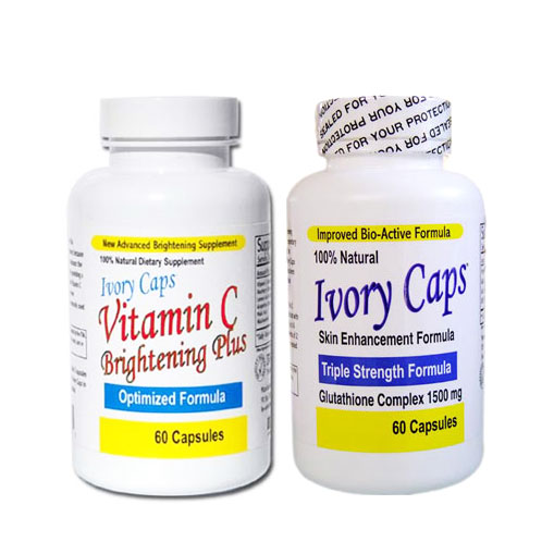 Ivory Caps Vitamin C – Thuôc uống trắng da toàn thân

